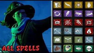 All Spells in Hogwarts Legacy (Gameplay Showcase)