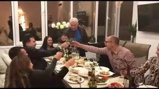 Сенцов, Филимонов, Хаит /Одесса / новоселье у Саакашвили