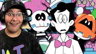 THE ORIGIN OF KEVIN & THE SPOOKY KIDS!! || Spooky Month short: Kevin's Dream job REACTION