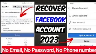 How To Recover Facebook Password Without Email And Phone Number 2023