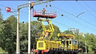 А я так устанавливаю контактную сеть в Trainz 22 🚩 😉👌🔥