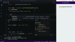 JavaScript HTML5 APIs 042 Rendering Data on Route Changes