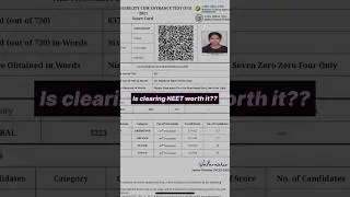 “NEET se acha kch aur krlo”#motivation #neet  #mbbs #explore #trending