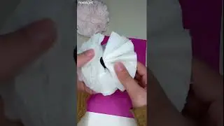 Ideas/making a rose from tissues is very wonderful