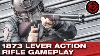 Airsoft Winchester Lever Action Rifle Gameplay (KTW M1873)