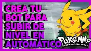 🤩 Como GANAR Experiencia en AUTOMATICO | Guía Hack BOT #1 | Pokemon MMO
