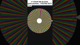 IF YOUR SB GLOVE GETS PICKED . . YOU’RE OUT! (3/168)