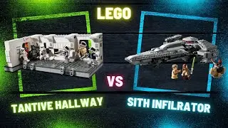 Lego Boarding the Tantive VS Darth Maul’s Sith Infiltrator