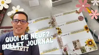 QUOI DE NEUF MATHIEU ? Travail - Bullet journal/ journal intime 🤗🌸🌿