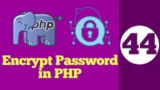 44-How to encrypt password in PHP in Hindi