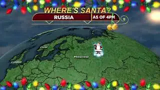 Santa Tracker - 4pm