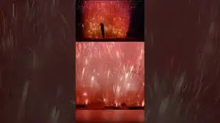 Launching 7000 Firework Cakes AT ONCE! 🤣😱 #fireworks #firework #crazy #experiment
