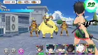 Senran Kagura New Link - Mirai farming (120 hit combo finish)