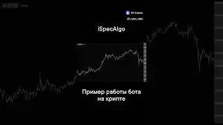 Пример работы бота на крипте iSpecAlgo