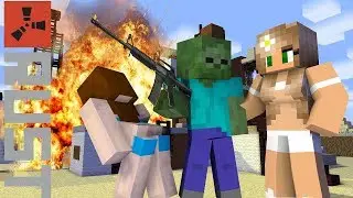 ШКОЛА МОНСТРОВ: РАСТ И ГТА / МАЙНКРАФТ АНИМАЦИЯ МУЛЬТИК