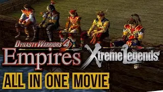 Dynasty Warriors 4 The Big Movie ( All cutscenes, movies, endings ) w/ English subtitle