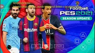 PES 2021 PPSSPP Camera PS4 & PS5 Android Offline Update Transfers With Real HD Graphics