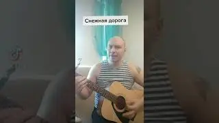 снежная дорога под гитару