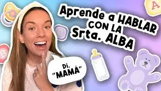 First words for babies | Learn with Miss Alba | First Words for Babies
