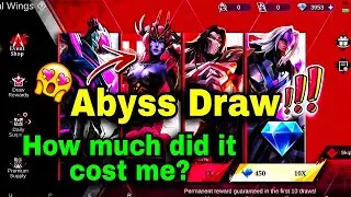 SELENA ABYSS DRAW!😈How much💎for 1 Abyss Skin?🤔What Rewards?🔥