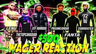 Fanta Wagered Lenu For $500 On NBA2K24 In THE MOST INTENSE WAGER OF THE YEAR!😱
