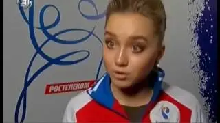 Elena Radionova  short interview (2017 Nationals)
