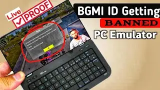 BGMI ID Getting Banned in Emulator | Gameloop bgmi id ban | LIVE PROOF PC Emulator id ban The5911