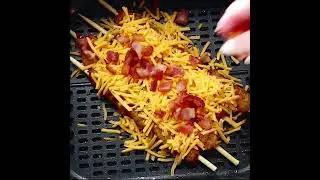 Air Fryer Loaded Tater Tot Skewers