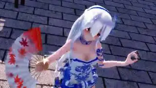 【MMD】 Kyouki Ranbu 響喜乱舞 - TDA Pocerlain Haku