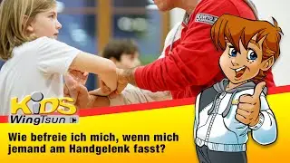 WingTsun für Kids. Was mache ich, wenn mich jemand an den Handgelenken fassen will?