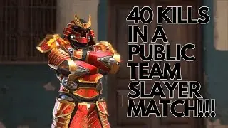 FINISHING 40-9 IN A FIRST TO 50 PVP MATCH! HALO INFINITE!