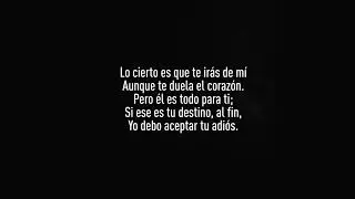 No debí enamorarme - Miguel Morales, Letra