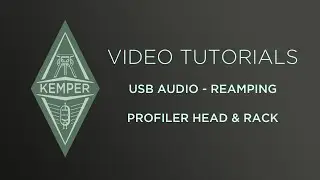 Kemper Profiler Tutorials - Reamping - Profiler Head & Rack (german)