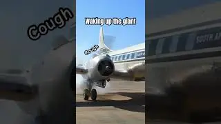 An R2800 sputters to life on a Convair 340 