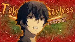Takuya x Sayless |Sad edit | Black Swan edit | 🖤🦢| Kono Yo no Hate de Koi wo Utau Shoujo YU-NO |BTS