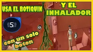 👍 Como USAR el BOTQUIN y el INHALADOR con el MISMO BOTON en FREE FIRE / GAMELOOP (AnbuJP) 😉