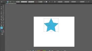 (Illustrator CS6) Drawing a star