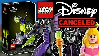 LEGO OFFICIALLY CANCELED The Disney Maleficent's Dragon Set...