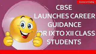 cbse careerguidance | confused for your career? cbse new Career Guidance Portal | career after 12