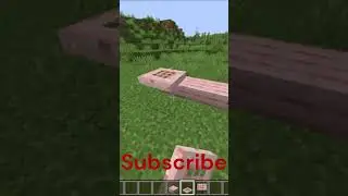 Minecraft: cherry garden bench Build ! | #shorts