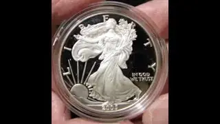 2005 American Eagle Silver Dollar 1-oz Proof #Shorts