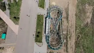 Умопомрачительный(нет) аттракцион в парке у ТЦ Европа