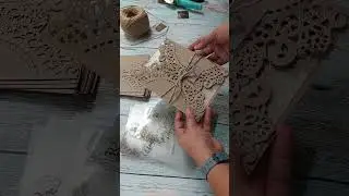 Transparent Invitation Rustic