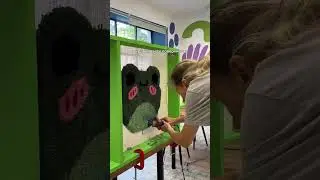 Самый необычный мастер-класс - самостоятельно делаем ковер ☺️