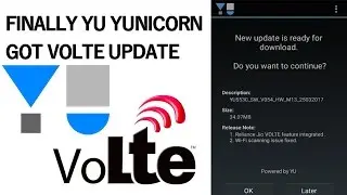 finally yu yunicorn got volte update