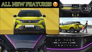 All New Features Of Tata Harrier 2023 Facelift : 20 New Features