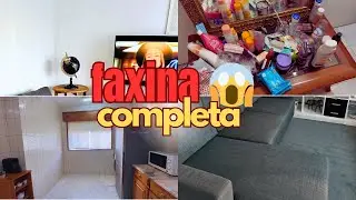 Faxina completa| limpeza e organização 🇵🇹