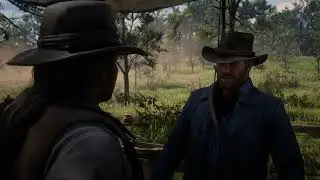 Arthur, Charles And Uncle Agree To Rob A Bank | RDR2 4k 60fps