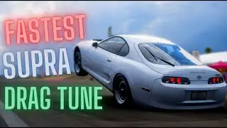 FORZA HORIZON 5 | FASTEST SUPRA MK4 DRAG TUNE!