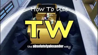 [YBA] How to use TW - The Only Guide You Will Ever Need (The World) · Roblox Tutorial